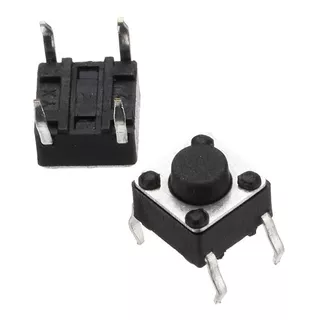 X20 Pulsador Boton Dip Tactil Switch 12x12x7.5mm Circular