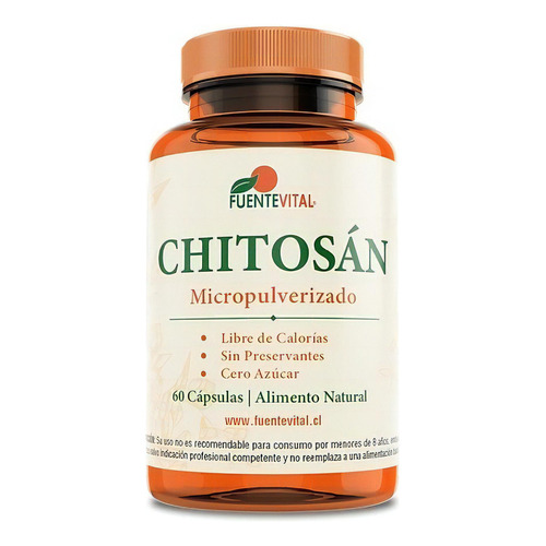 Chitosan Control De Peso, Natural 60 Caps / Agronewen