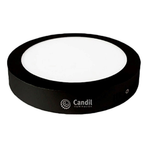 Plafon Led 18w Color Blanco Calido/frio Candil Color Negro/frío