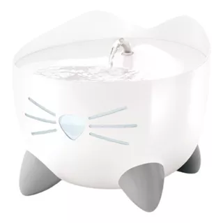 Bebedero Para Mascotas Automático Catit Pixi Con Capacidad De 2l O 700g Color Blanco 220v