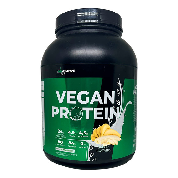 Vegan Protein 80 Porciones 5lb Innovative Fit 