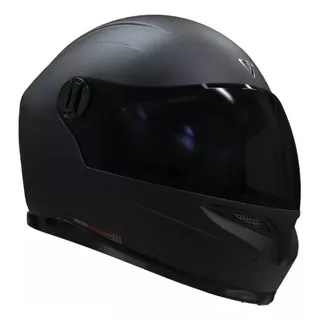 Casco Integral Vertigo V32 Vanguard Negro Mate Motovega