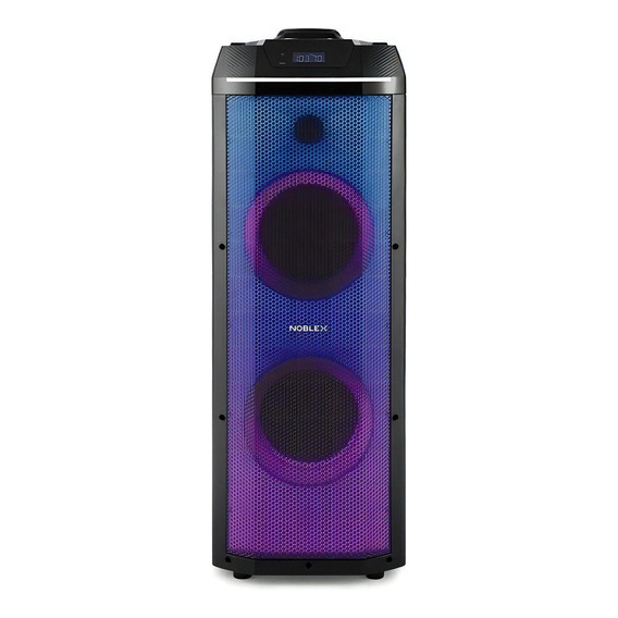 Torre De Sonido Noblex Mnt870f Bluetooth 6500w Color Negro