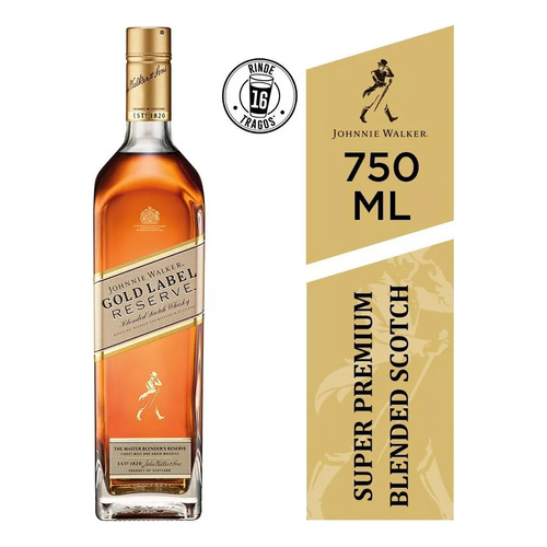 Whisky Johnnie Walker Gold Label Reserve 40º 750ml