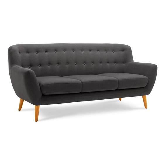 Rosen Sofa Rafaella 3c Charcoal