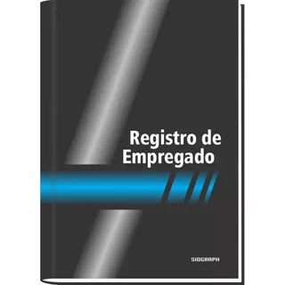 Livro Registro De Empregado 215x315 50 Fls Sidgraph