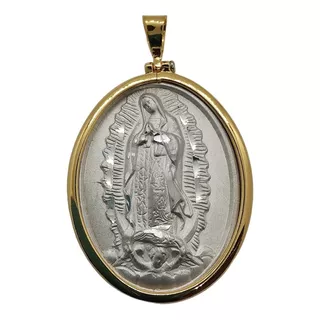 Medalla  De La Virgen De Guadalupe Y Juan Pablo 2do