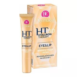 Crema Eye And Lip Wrinkle Filler Cream Dermacol 3d Hyaluron Therapy Para Todo Tipo De Piel De 15ml