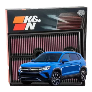 Filtro De Ar Esportivo K&n Original Vw Taos 1.4 Kn 33-3004