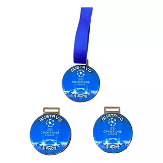 30 Medalhas Personalizadas Futebol Infantil Frete Grátis