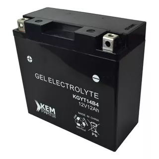 Bateria Moto Gel Kemparts Kgyt14b4 12v 14ah 151/60/145 Cuo