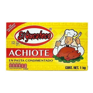35 Cajitas De 100g C/u Pasta De Achiote El Yucateco 