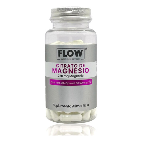 Flow - Citrato De Magnesio - 90 Capsulas - Sin sabor