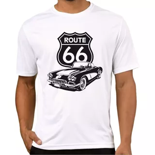 Remera Algodon Casual Route 66