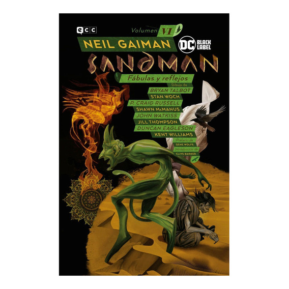 Sandman Vol. 06: Fábulas Y Reflejos, De Neil Gaiman. Editorial Ecc, Tapa Dura En Español, 2021