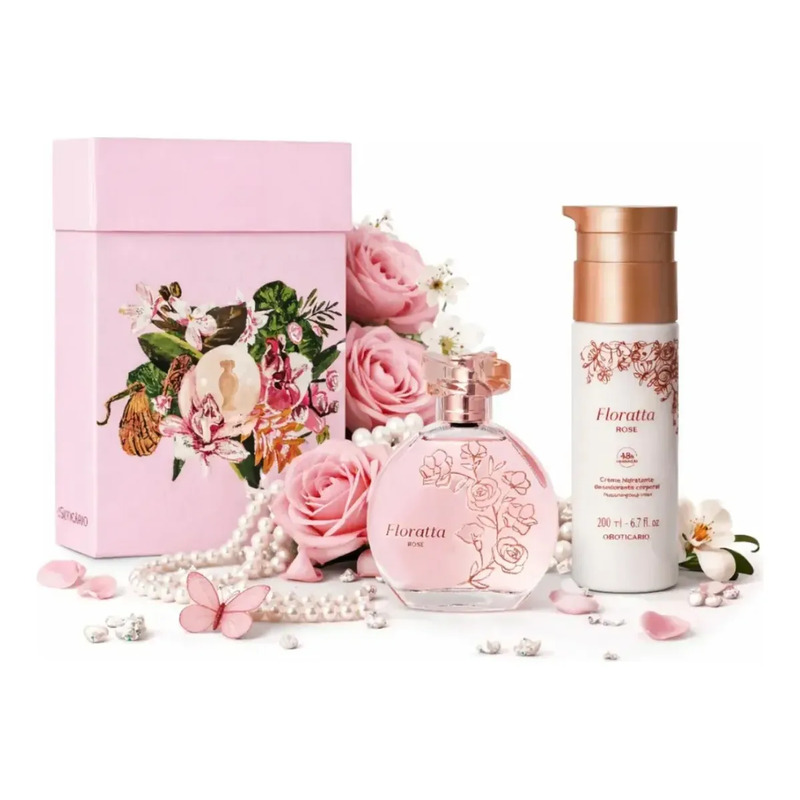 Kit Presente Floratta Rose O Boticário (2 Itens) Feminino