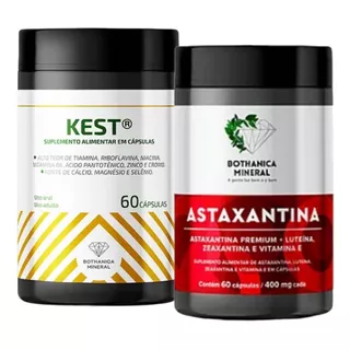 Kest | Astaxantina - Bothanica Mineral Original 60 Caps