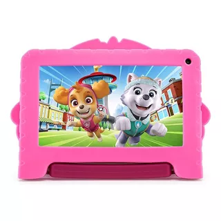 Tablet Infantil Multi Patrulha Canina Skye Rosa Nb404 Cor Rosa-chiclete