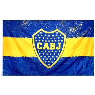 Bandera Boca Enorme Super 120 X 194 Cm Holograma Oficial