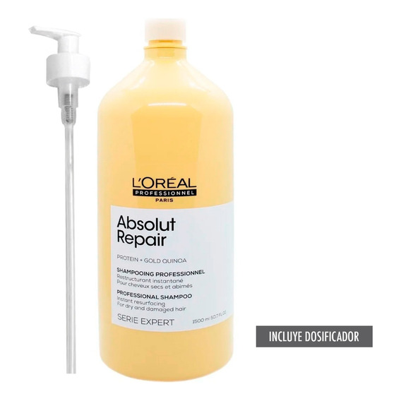 Loreal Profesional Absolut Repair Shampoo Dañado 1.5l 6c