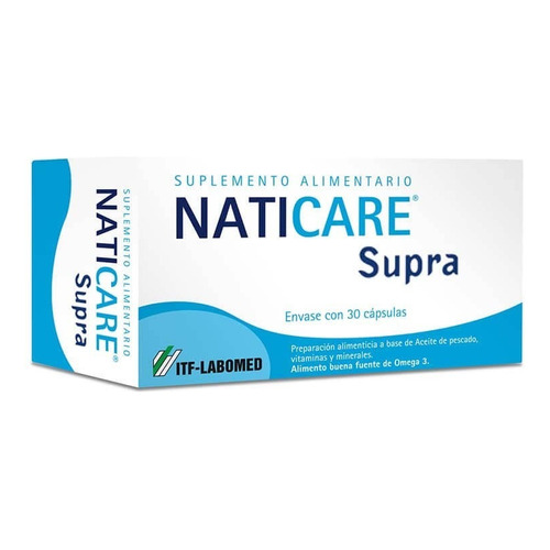 Naticare Supra 30 Cápsulas Blandas