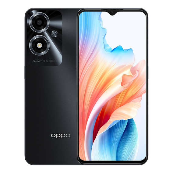 Celular Oppo A2m 5g Dual Sim 128gb Rom Negro 6gb Ram Pantalla De 6.56 Cámara 13mp+ 5mp Batería De 5000mah Con Nfc