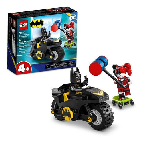 Kit De Construcción Lego Batman Contra Harley Quinn 76220 42 Piezas 3+