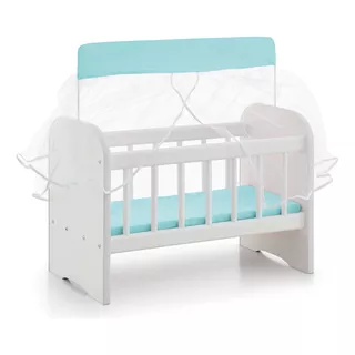 Sonno Baby Berço De Boneca Brinquedos Reborn Baby Alive Cor Azul