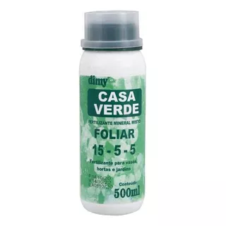 Fertilizante Liquidoconcentrado Casa Verde Foliar 500ml Dimy