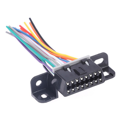 Cabo Obd2 De 16 Pinos, Conector De Extensão Fêmea, Adaptador