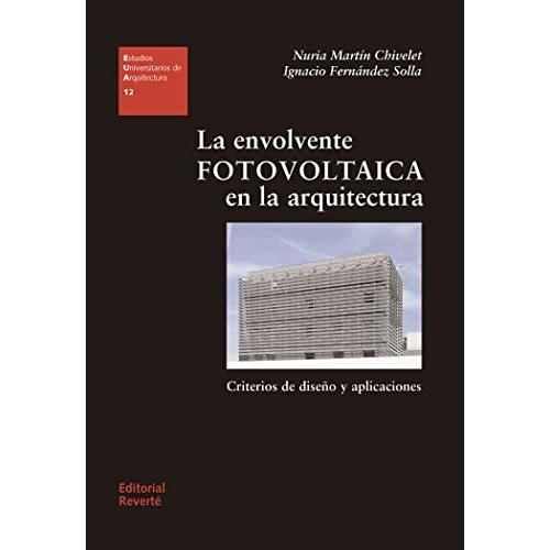 Libro La Envolvente Fotovoltaica En La Arquitectura De Nuria