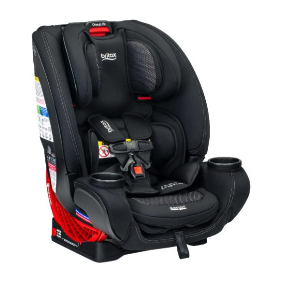 Butaca silla de bebé para auto Britax One4life Clicktight color negro onyx stone