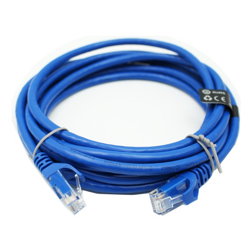 Hp Cable Utp Cat6, 3 Metros - Blue /09-dhc-cat6-utp-3m