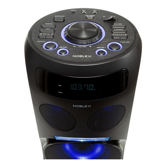Torre de Sonido Noblex MNT290 Con Bluetooth Negro 100V/240V