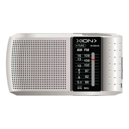 Radio portátil portátil Xion Xi-RA10 AM/FM 110V/220V