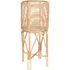 Kouboo Rattan Indoor Plant Stand, Mediano, Natural Planter B Brown Kouboo