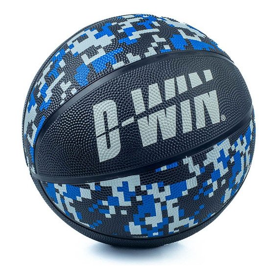 Balón Basketball No. 7 Negro/azul Color Azul
