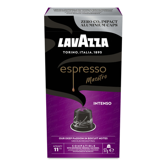 Café Espresso Maestro Intenso Lavazza 10 Cápsulas
