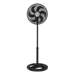 Ventilador De Coluna Turbo 6 Pás Oscilante Cor 30cm Preto Ventisol 127v