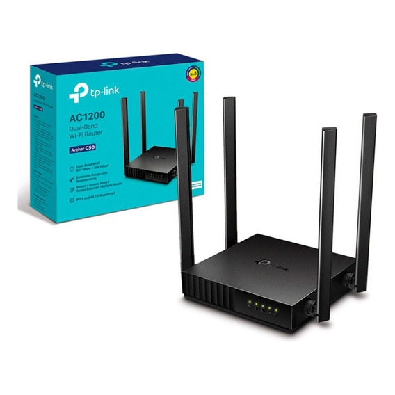 Router Tp Link Archer C50 Doble Banda Ac1200 5ghz 2.4ghz