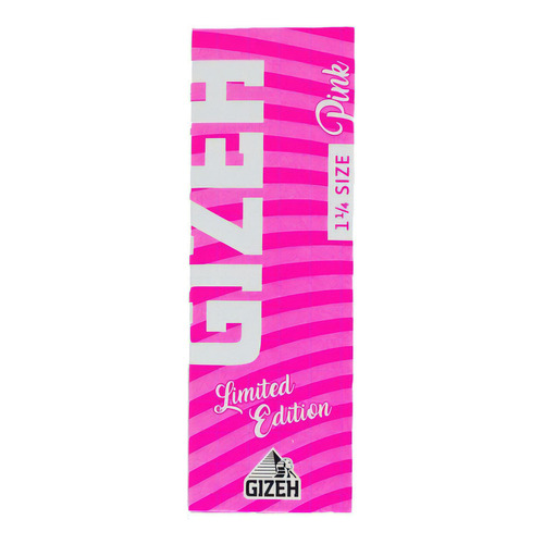 Papelillos Para Armar Sedas 78mm Gizeh Pink Fino Caja X 25u