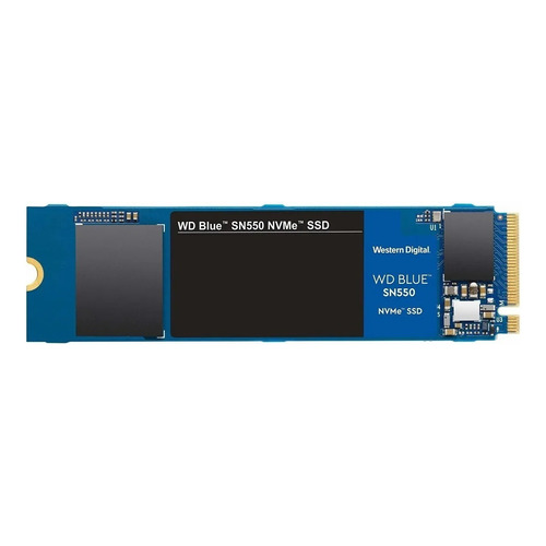 Disco sólido interno SSD M.2 2280 Western Digital WDS500G2B0C 500GB blue