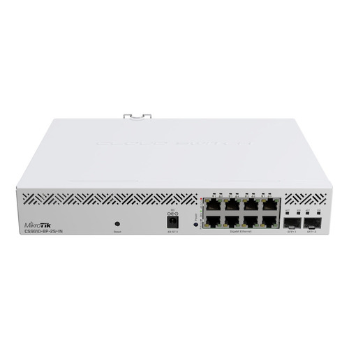 Switch Mikrotik 8-poe+ 140w 2-sfp+ Css610-8p-2s+in