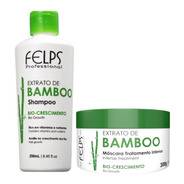 Kit Bamboo Crescimento Capilar Shampoo E Máscara - Felps