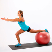 Pelota Esferodinamia Fitness Pilates Yoga 75 Cm Reforzada