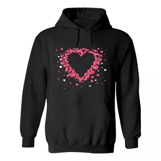 Sudadera Para Mujer Hoodie San Valentín Corazones