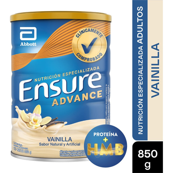 Ensure Advance Vainilla X 850gr