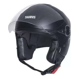 Capacete Joy23 Linha By Taurus Preto Fosco Tamanho 60 Desenho Liso