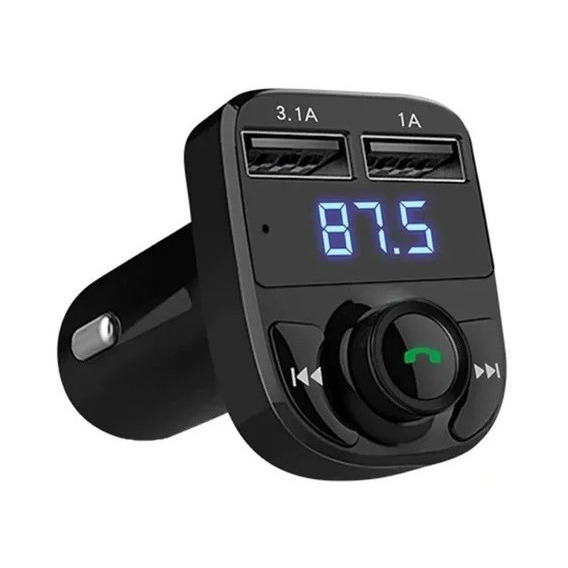 Transmisor Fm Para Carro Bluetooth X8 Modulador Fm Usb Carga