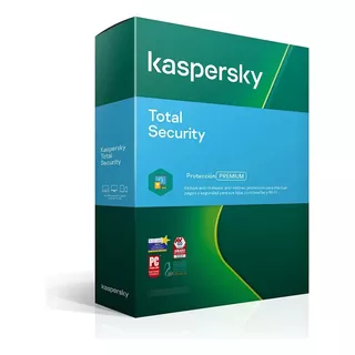Kaspersky Antivirus Total Security 3 Dispositivos 1 Año Caja